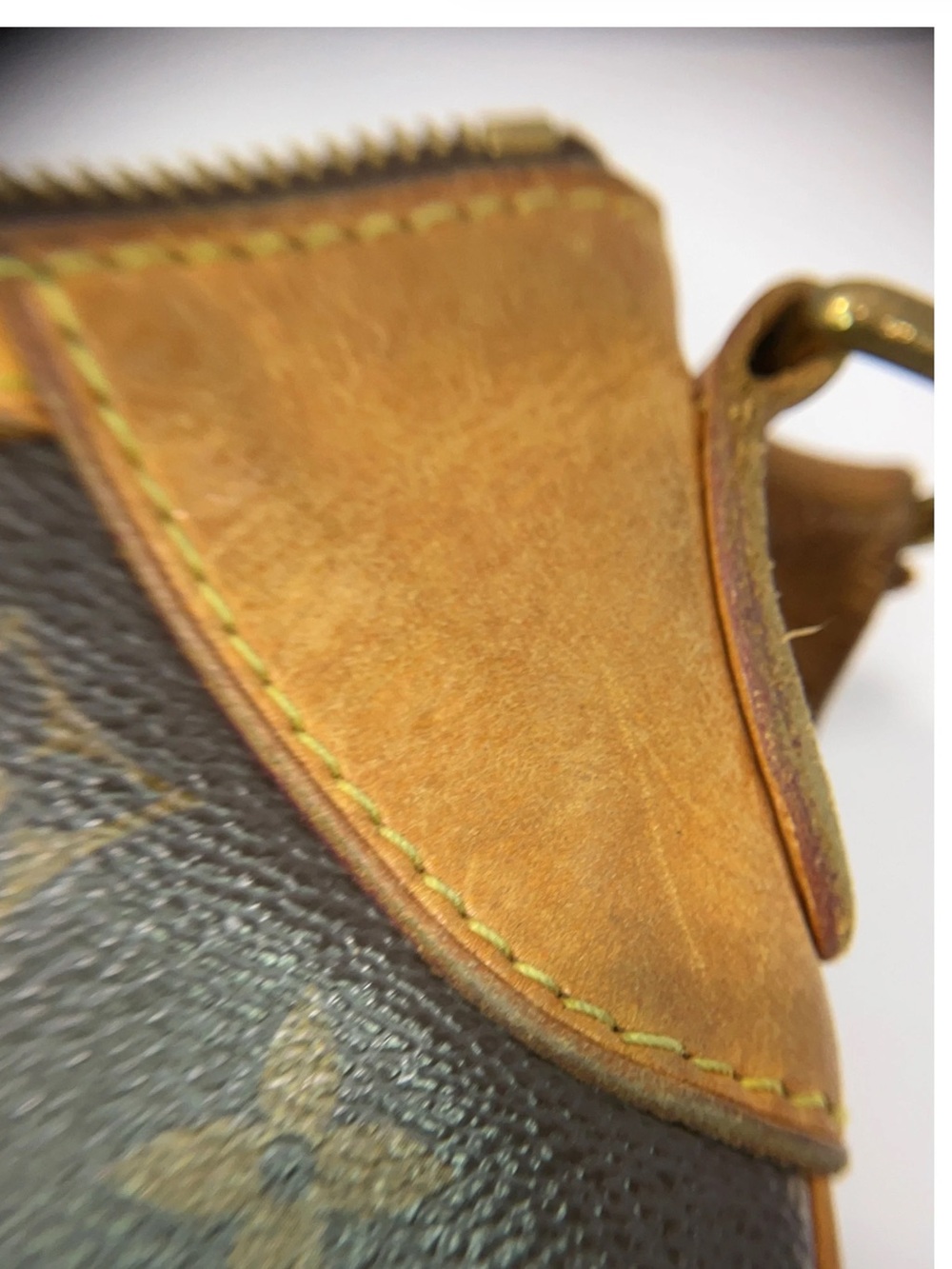 Louis Vuitton Odeon PM Monogram Crossbody Bag in Brown and Tan - Picture 10 of 11